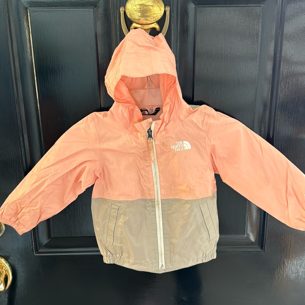 Girls 3T The North Face rain coat